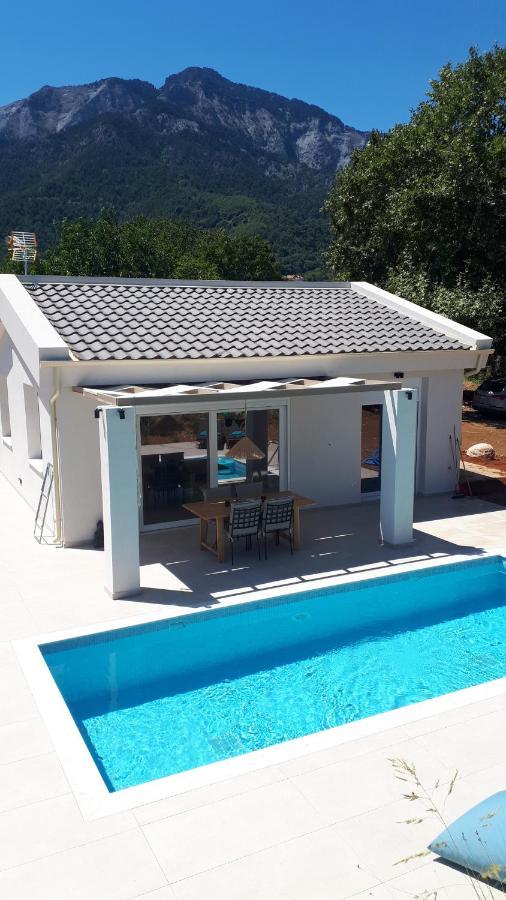 Casa O' - Neues Ferienhaus mit großer Terrasse und privatem Swimmingpool Skala Potamia (Thasos) Exterior foto